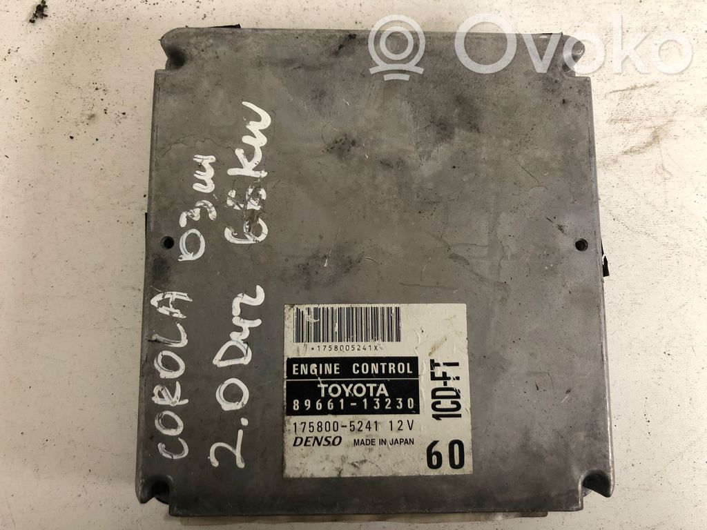 Toyota Corolla E120 E130 Engine control unit/module 