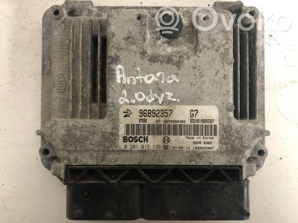 Opel Antara Engine control unit/module 