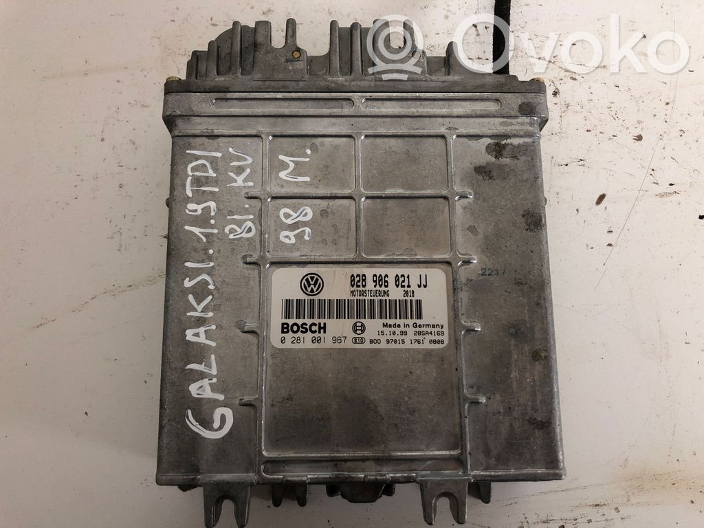 Volkswagen Sharan Engine control unit/module 