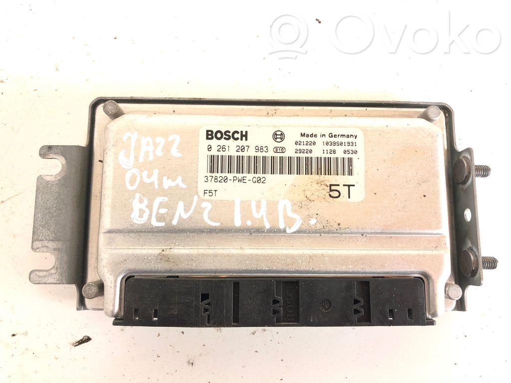 Engine control unit/module   0261207983,37820PWEG02