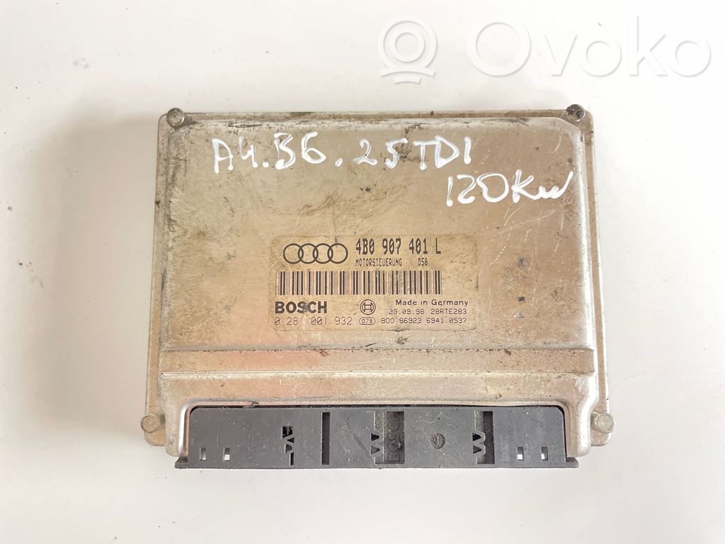 Audi A4 S4 B6 8E 8H Engine control unit/module 