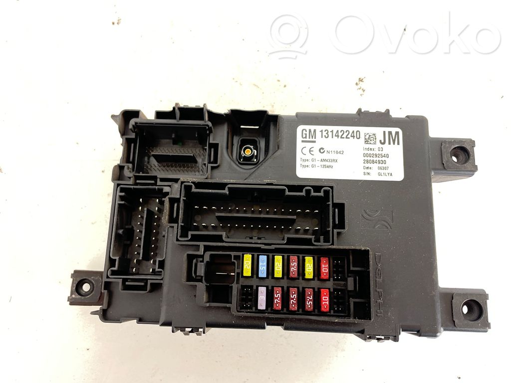 Opel Corsa D Comfort/convenience module 