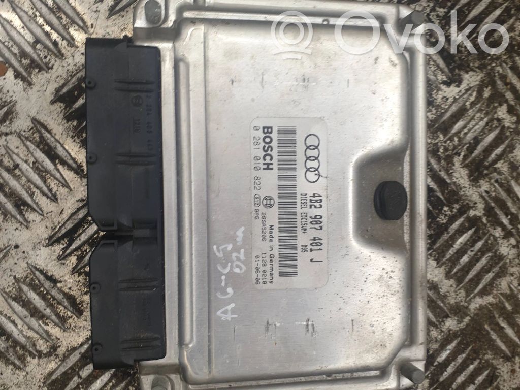 Engine control unit/module   4B2907401J,28SA5206,0281010822