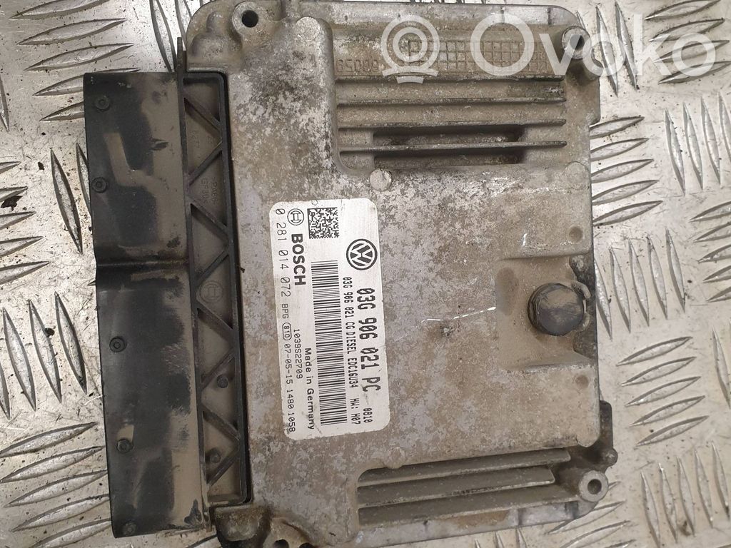 Volkswagen Caddy Engine control unit/module 