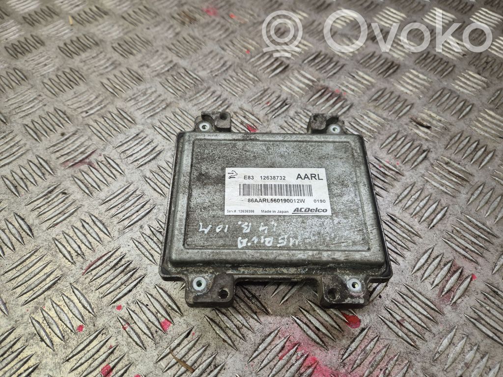 Opel Meriva B Engine control unit/module 