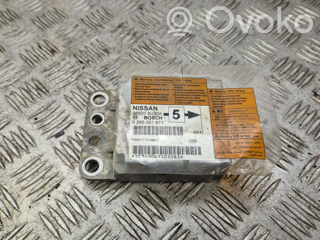 Nissan Note (E11) Unidad de control/módulo del Airbag 