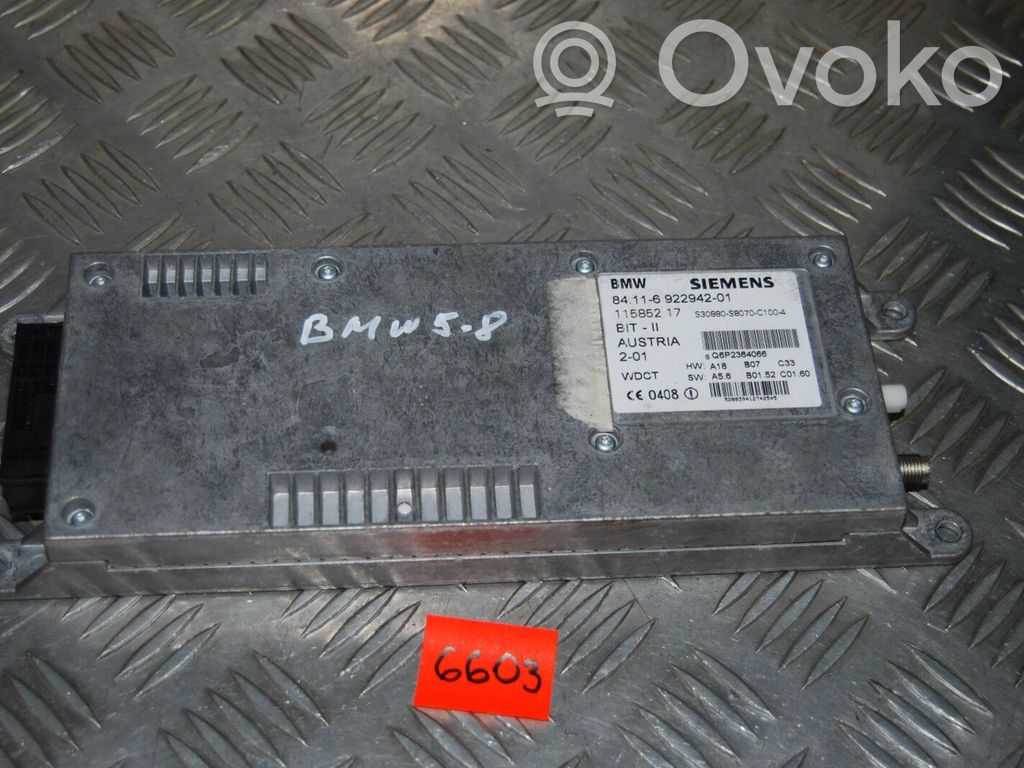 BMW 5 E39 Phone control unit/module 
