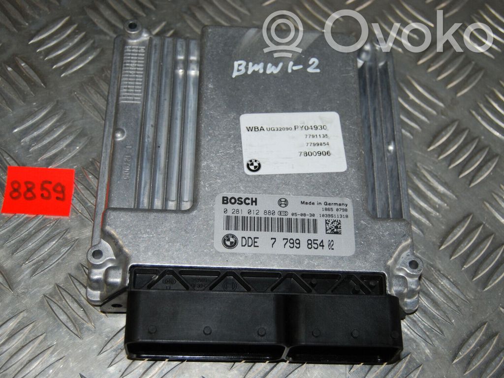 BMW 1 E81 E87 Engine control unit/module 