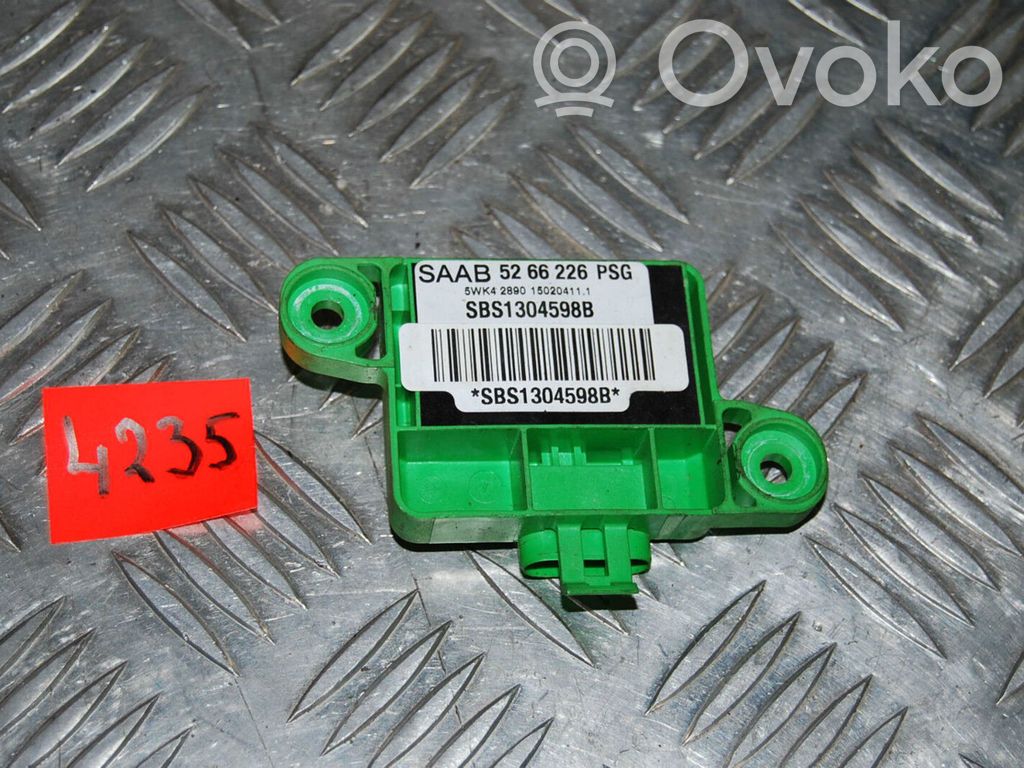 Saab 9-5 Airbag deployment crash/impact sensor 