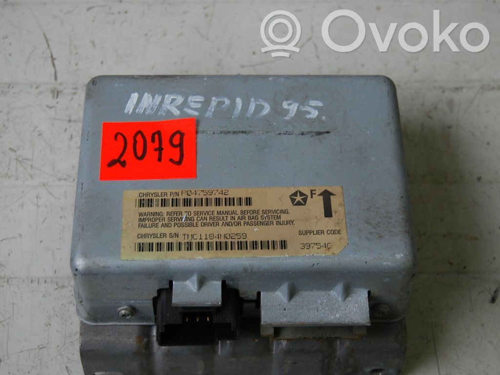 Chrysler Vision Airbag control unit/module 