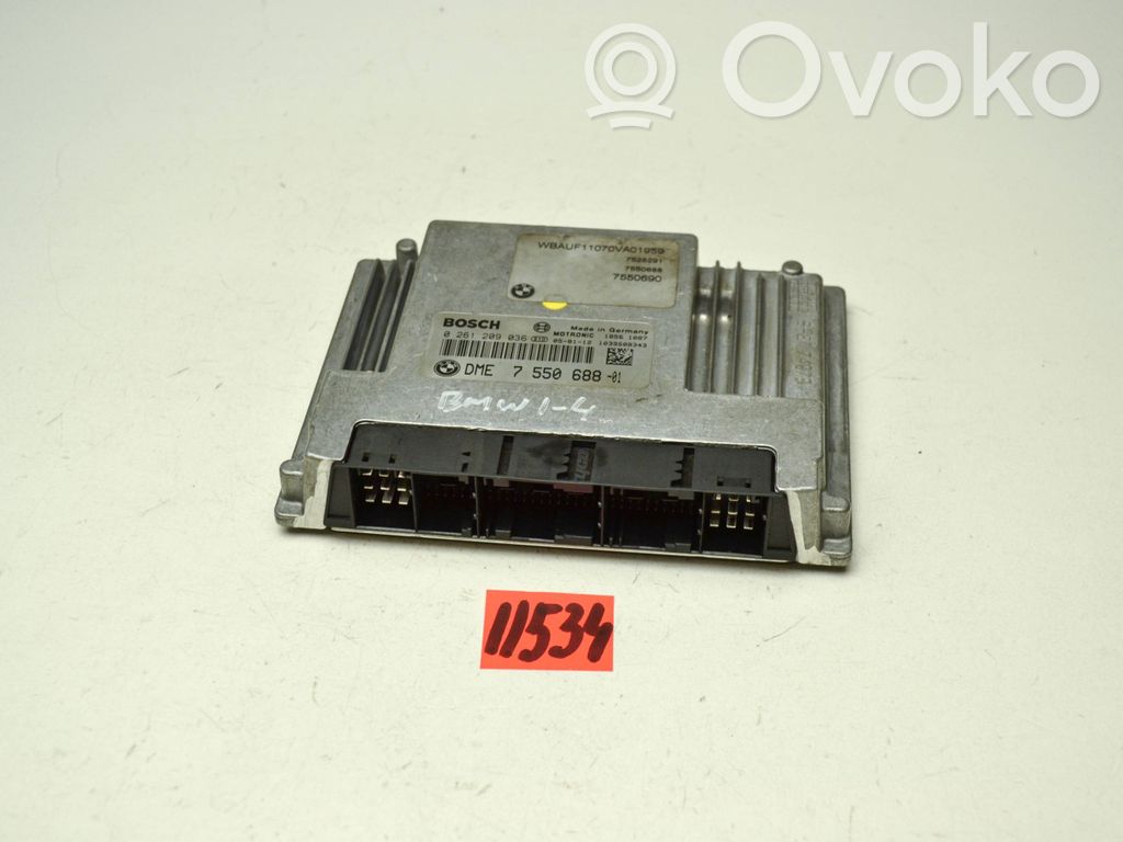 BMW 1 E81 E87 Galios (ECU) modulis 