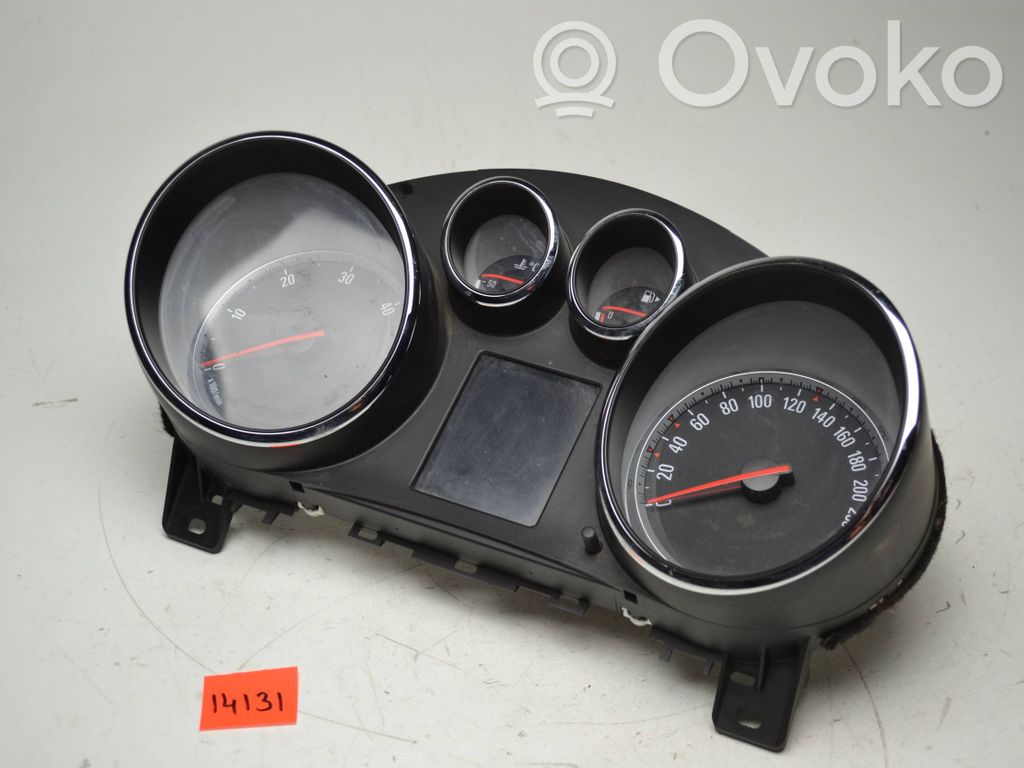 Opel Astra J Tachimetro (quadro strumenti) 