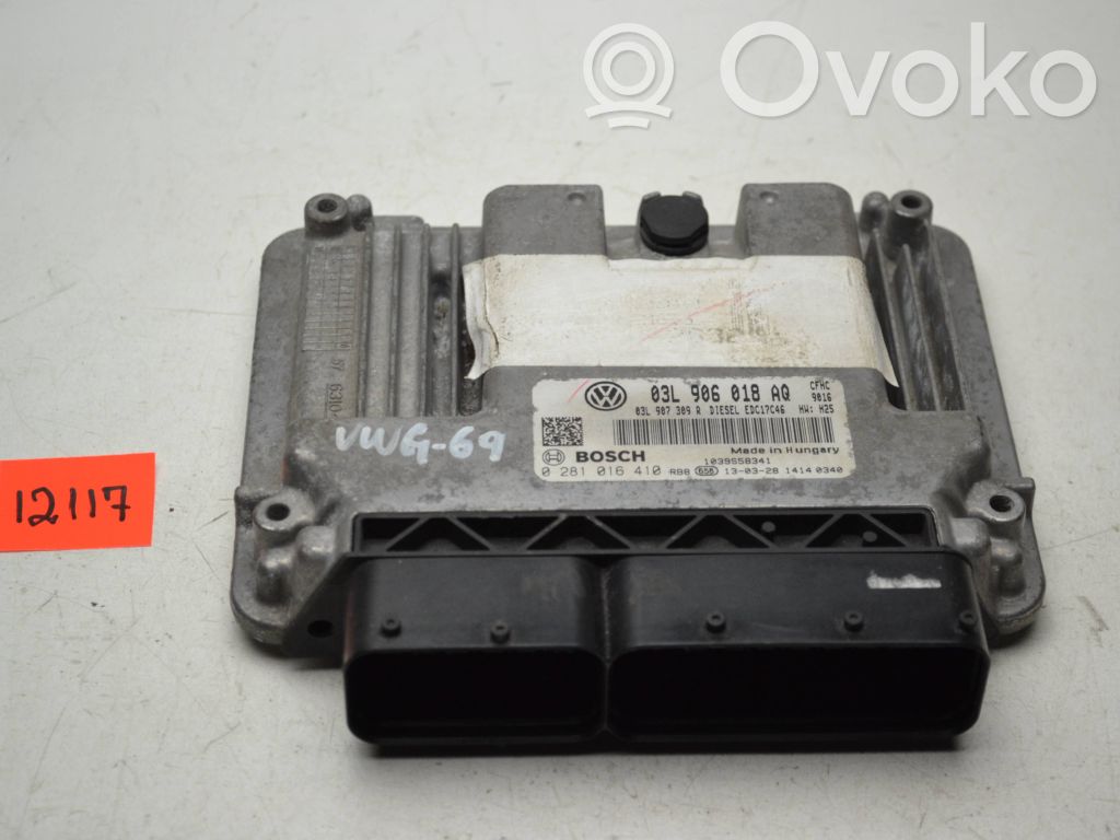 Volkswagen Golf VI Engine control unit/module 
