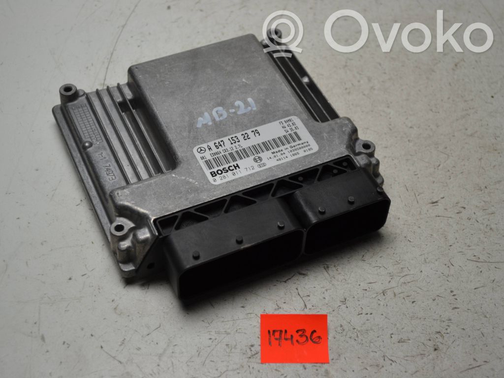 Mercedes-Benz E W211 Engine control unit/module 