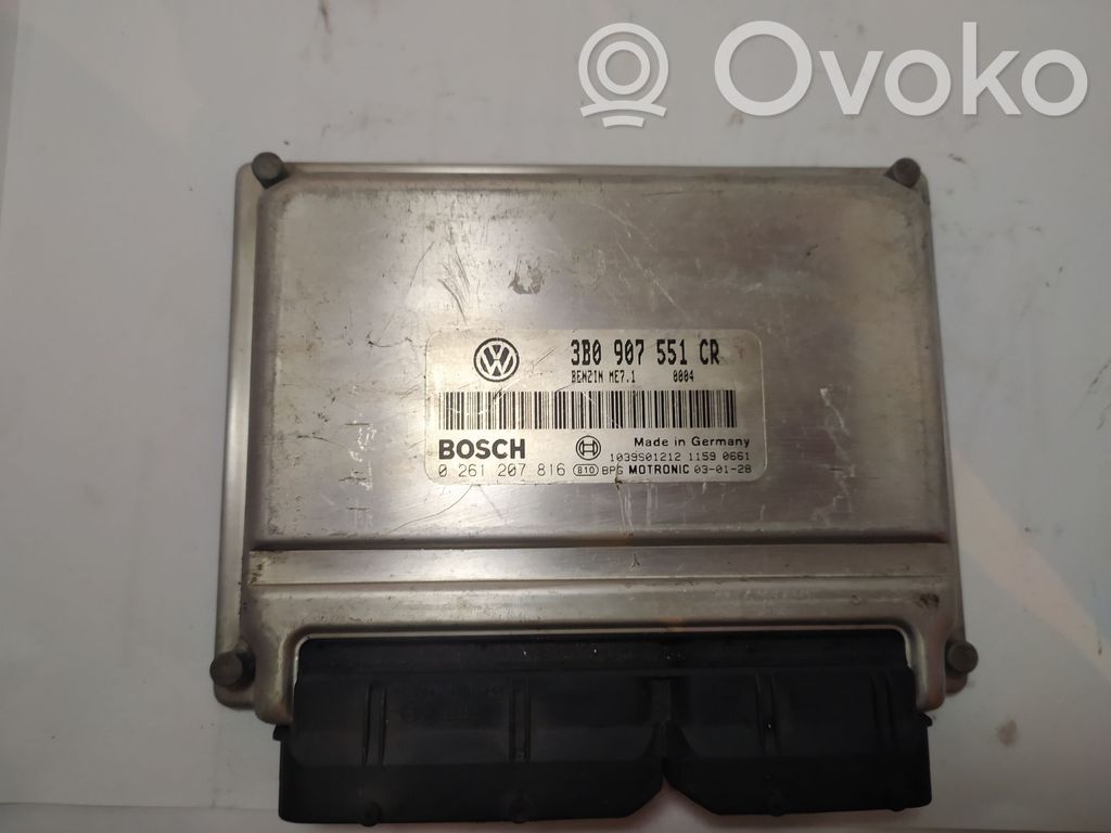 Volkswagen PASSAT B5.5 Engine control unit/module 