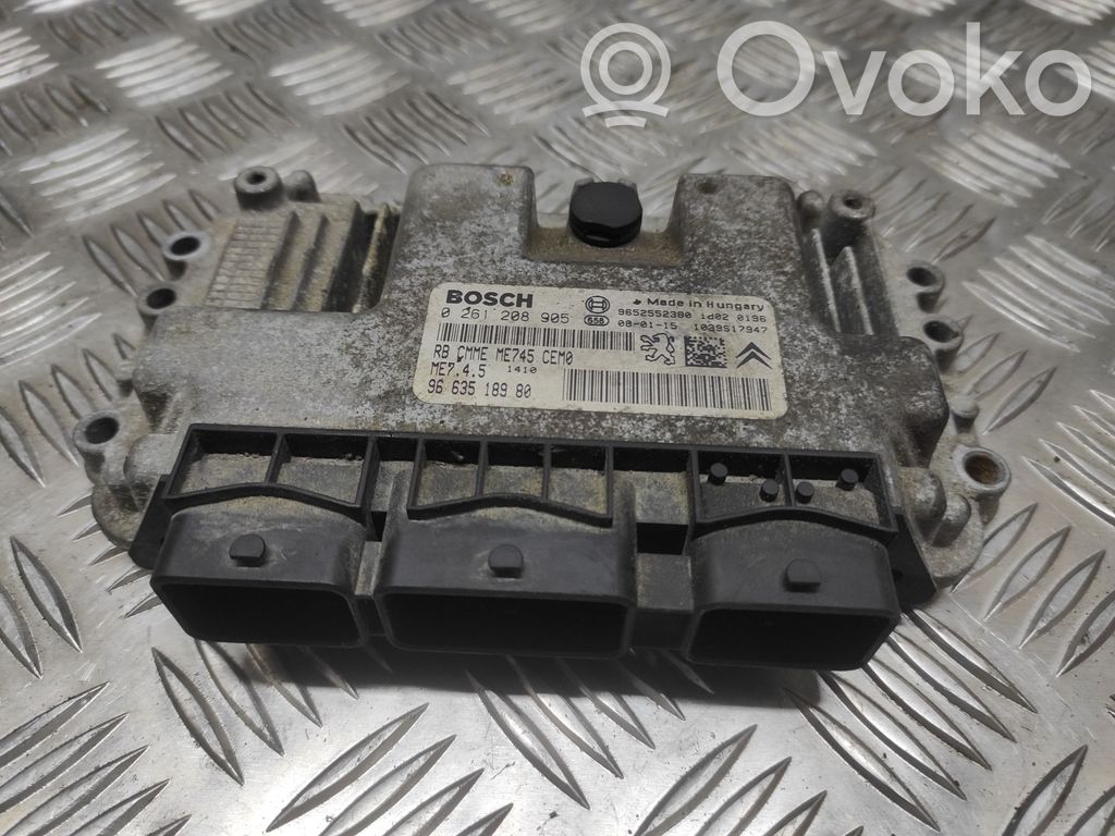 Citroen Berlingo Engine control unit/module 