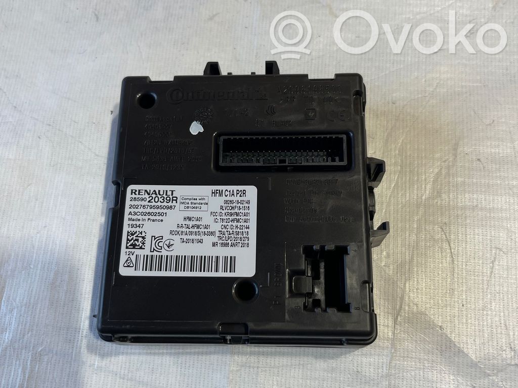 Renault Zoe Beraktės sistemos KESSY (keyless) valdymo blokas/ modulis 