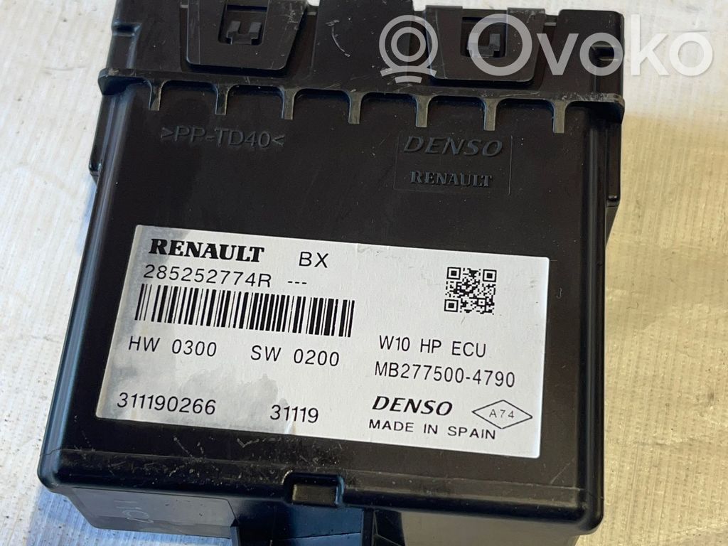 Renault Zoe Other control units/modules 