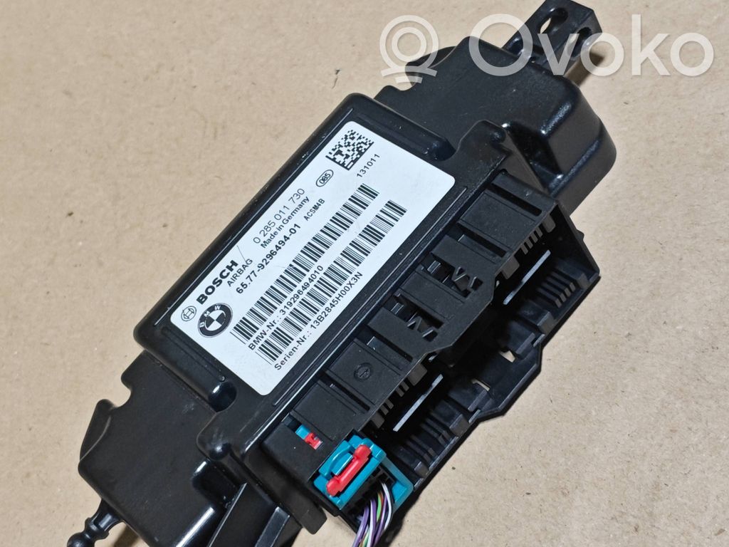BMW 3 F30 F35 F31 Sterownik / Moduł Airbag 