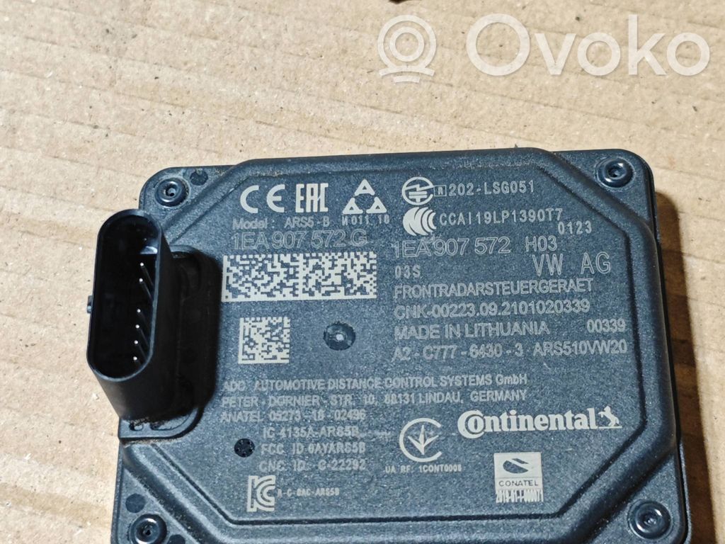Volkswagen ID.3 Distronic sensor radar 
