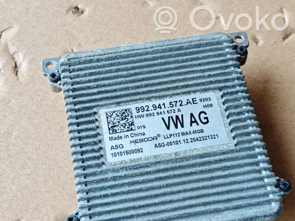 Volkswagen ID.3 Módulo de control de balasto LED 