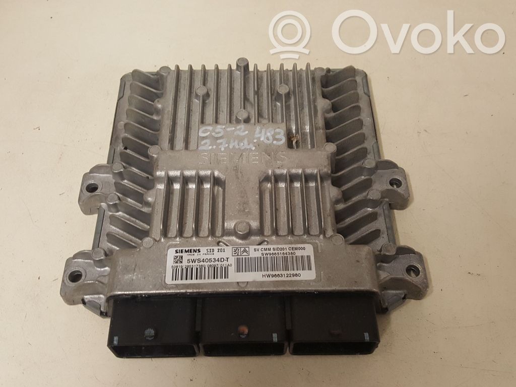 Citroen C5 Engine control unit/module 