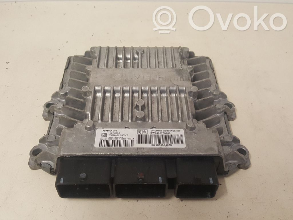Peugeot 407 Engine control unit/module 