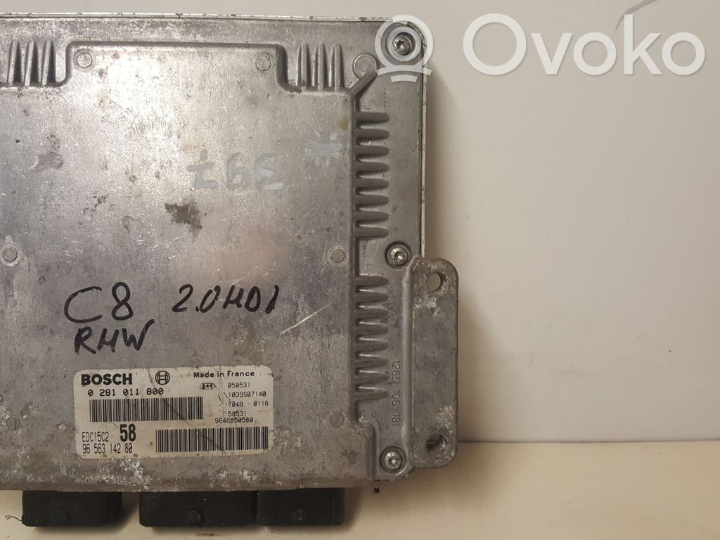 Citroen C8 Engine control unit/module 