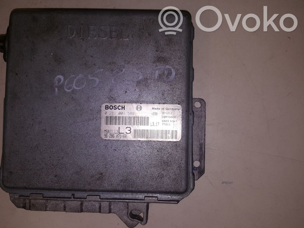 Peugeot 605 Engine control unit/module 