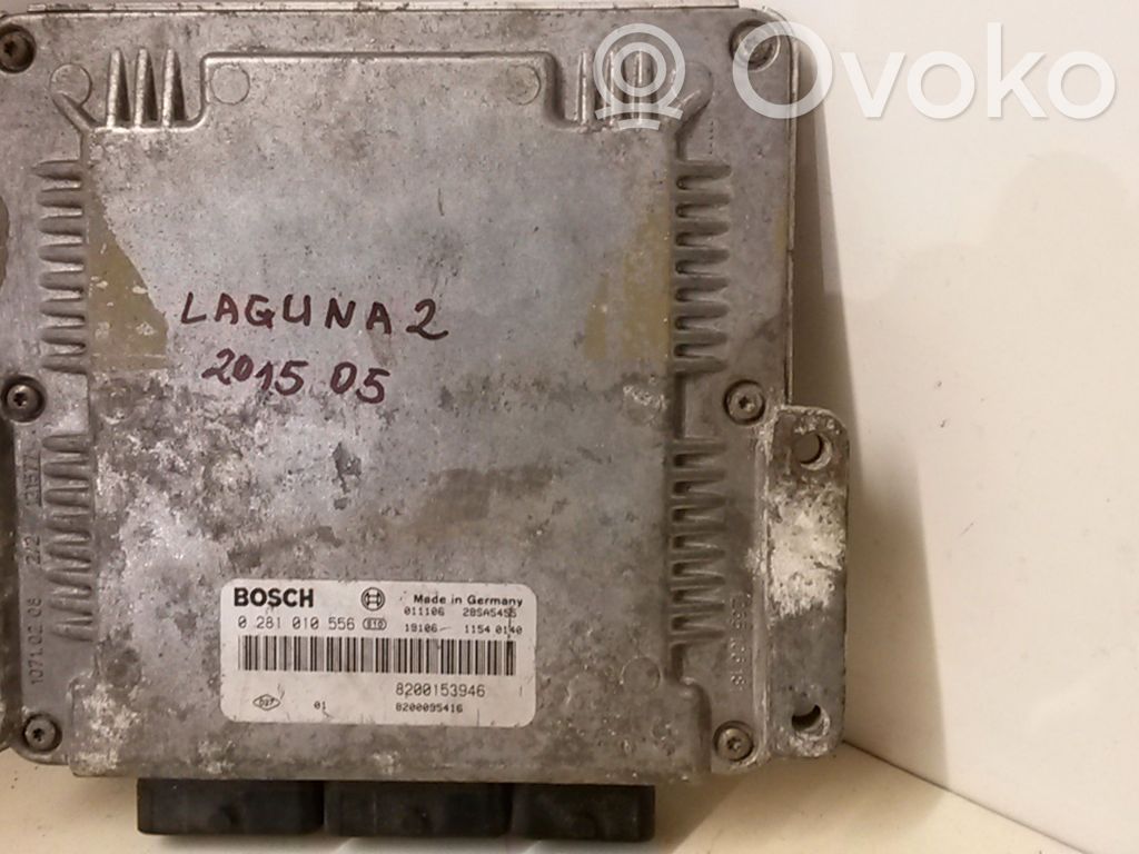 Engine control unit/module   0281010556,8200153946,8200095416,28SA5455