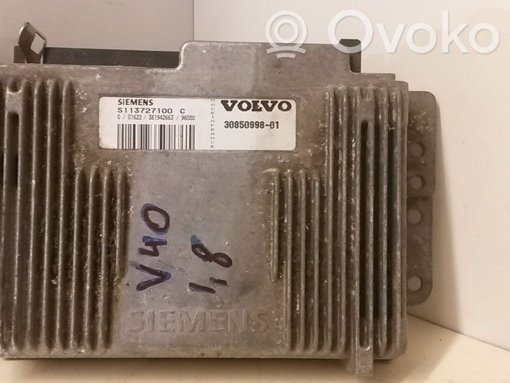 Volvo S40, V40 Engine control unit/module 