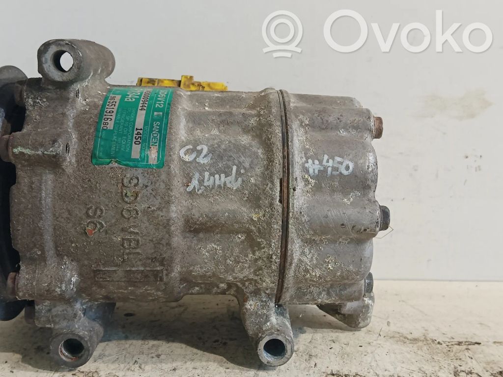 Citroen C2 Compresseur de climatisation 