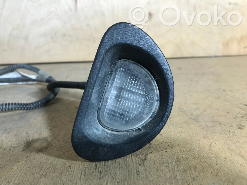 Citroen C1 Éclairage de plaque d'immatriculation 