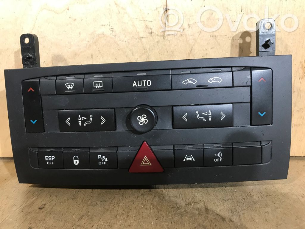 Citroen C6 Climate control unit 