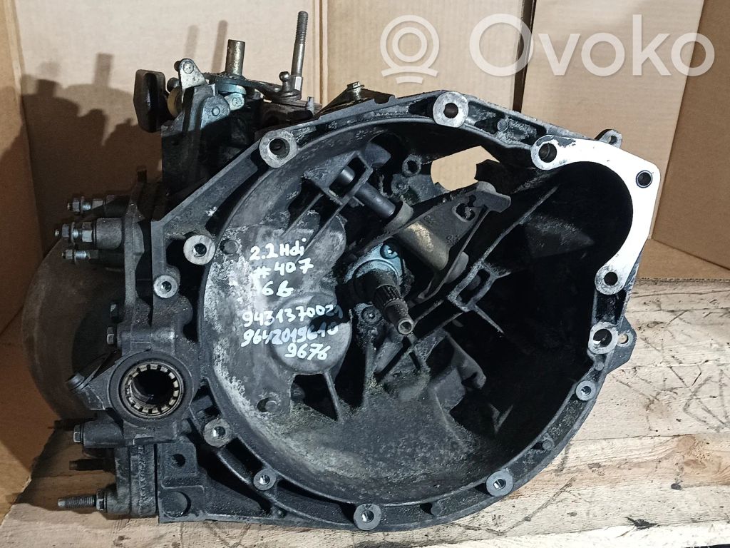Peugeot 607 Manual 6 speed gearbox 