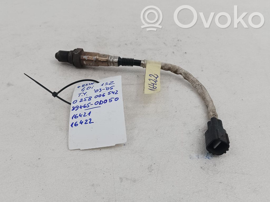 Lambda probe sensor   0258006542,894650D050,1SZ
