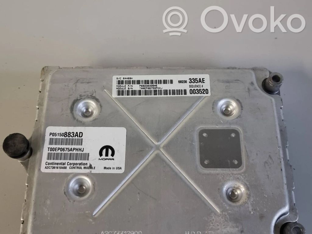 Engine control unit/module   P68230335AE