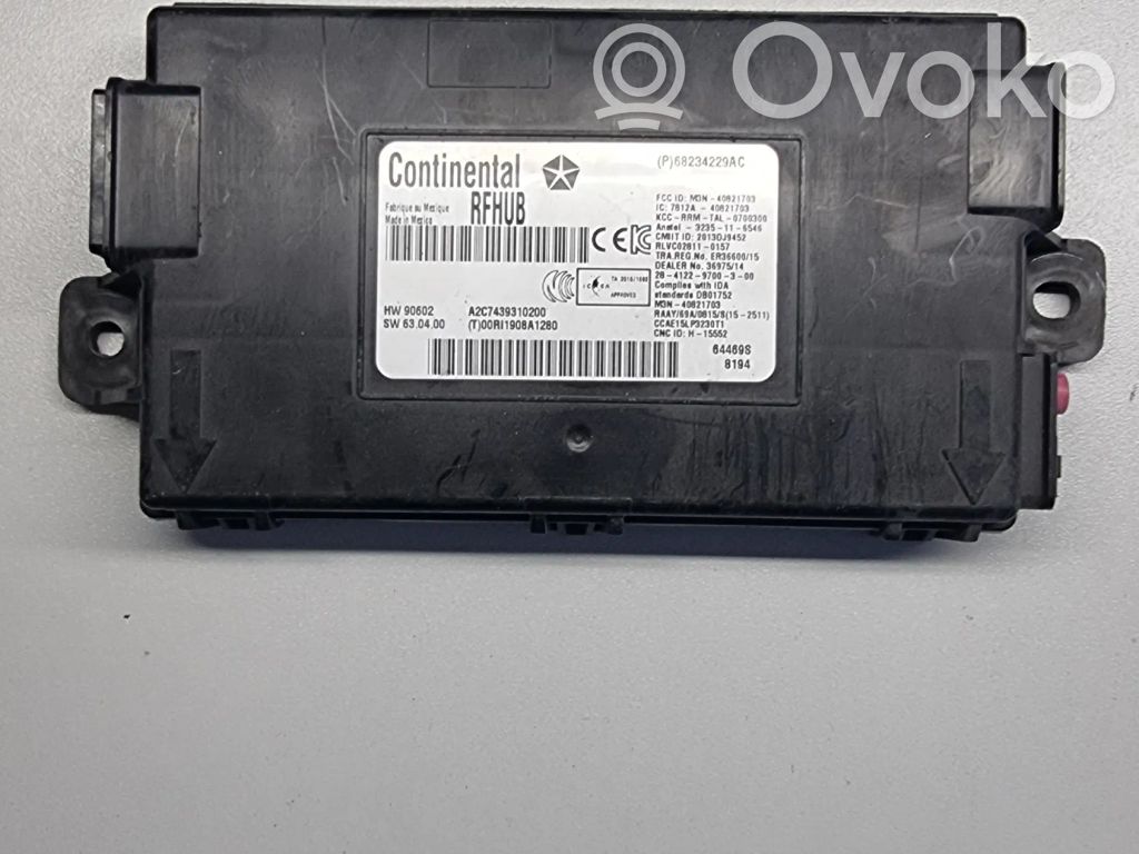 Dodge Charger Keyless (KESSY) go control unit/module 