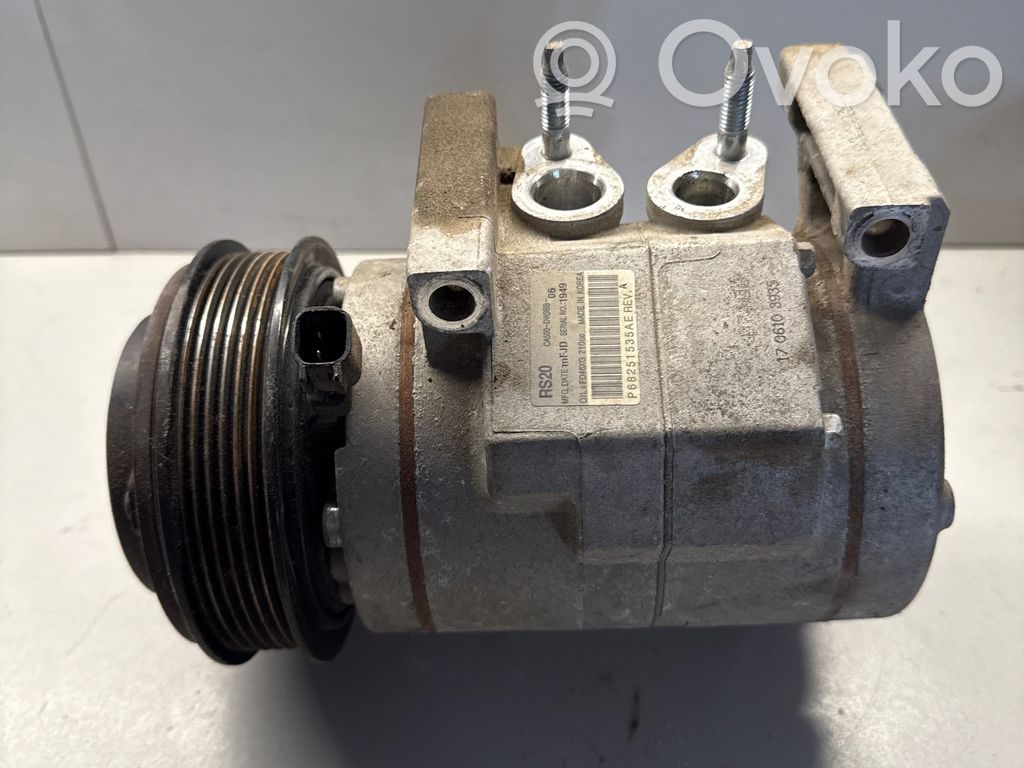 Air conditioning (A/C) compressor (pump)   P68251535AE,FD46XG210CC