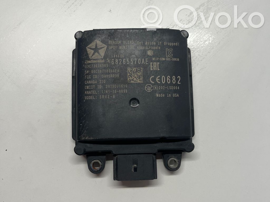 Capteur radar d'angle mort   68265570AE,A2C73634905,2015DJ1610