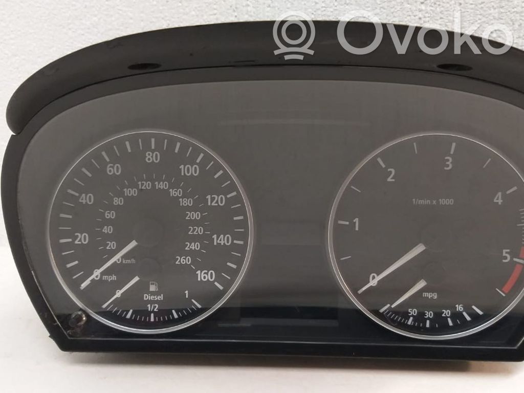 BMW 3 E90 E91 Speedometer (instrument cluster) 