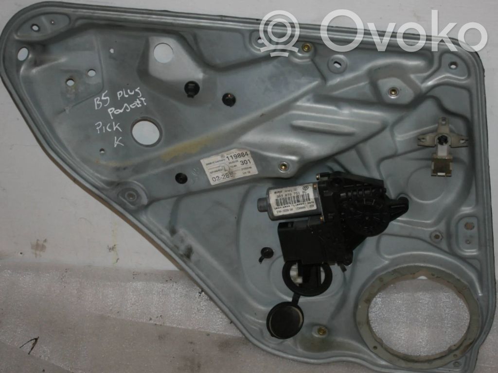 Elektryczny podnośnik szyby drzwi przednich   3B9839751BC,21052749,119884,0313404321