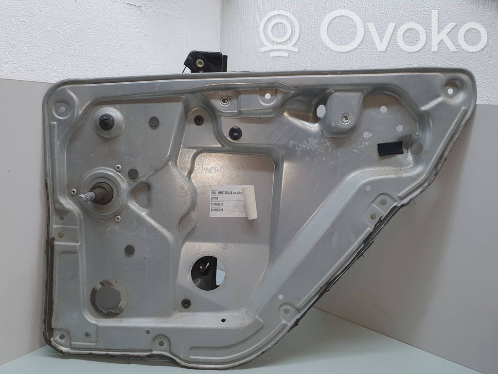 Skoda Fabia Mk1 (6Y) Ręczny podnośnik szyby drzwi tylnych 