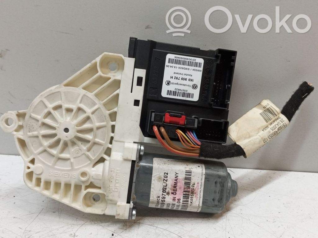 Volkswagen Golf V Silnik regulatora szyby drzwi przednich 
