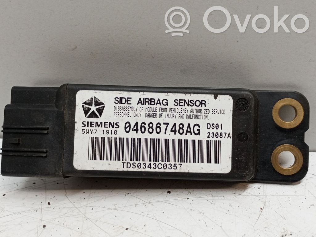 Chrysler Grand Voyager IV Airbagsensor Crashsensor Drucksensor 