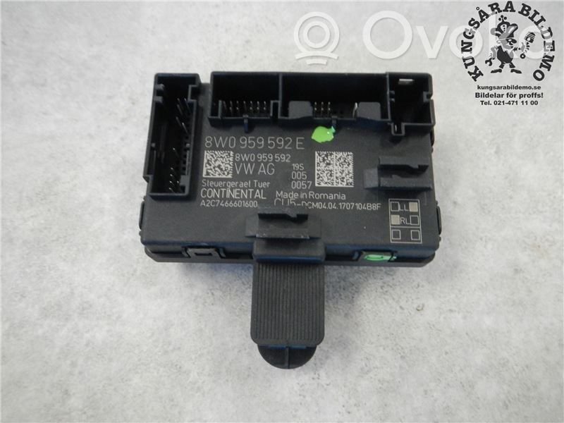 Module confort   8W0959592E,A2C7466601600