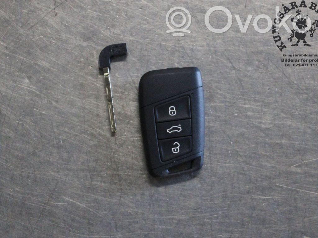 Skoda Superb B8 (3V) Cheie/telecomandă contact 