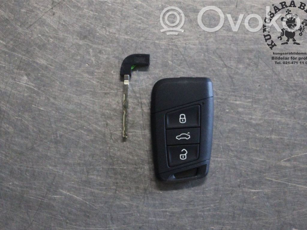 Skoda Superb B8 (3V) Cheie/telecomandă contact 