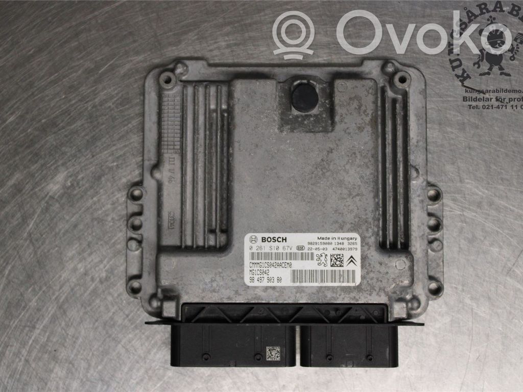 Citroen C5 Aircross Injection control unit/module 