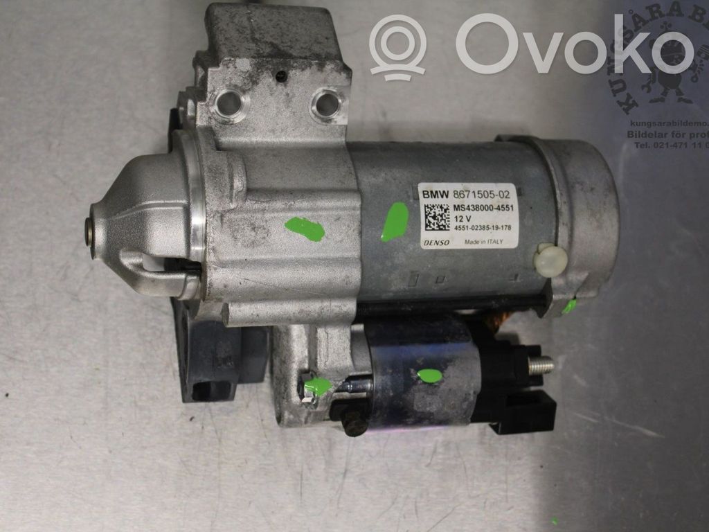 BMW 5 G30 G31 G38 Motor de arranque 